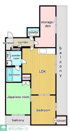 プランドールの物件間取画像
